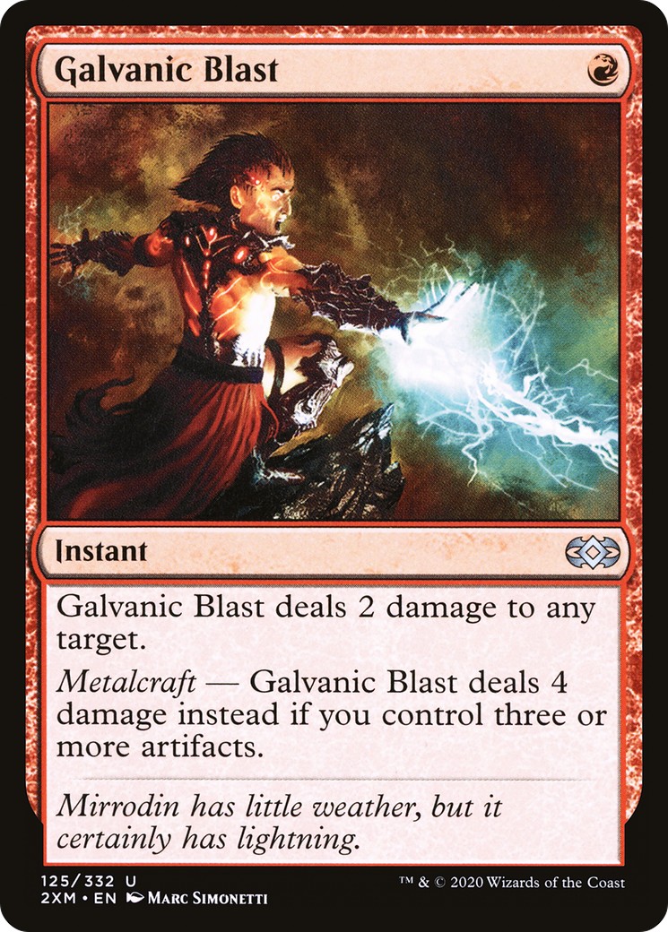 2020 Magic: The Gathering Double Masters 2020 Magic: The Gathering Double Masters #125 trading card