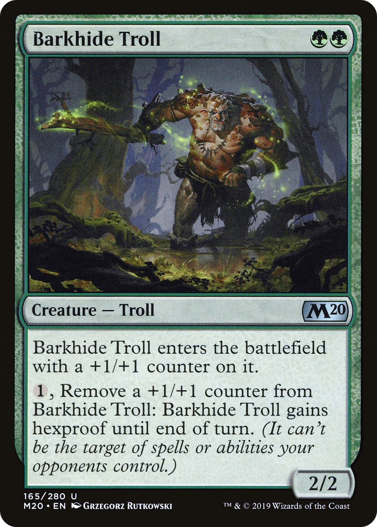 2019 Magic: The Gathering Core Set 2019 Magic: The Gathering Core Set #165 trading card
