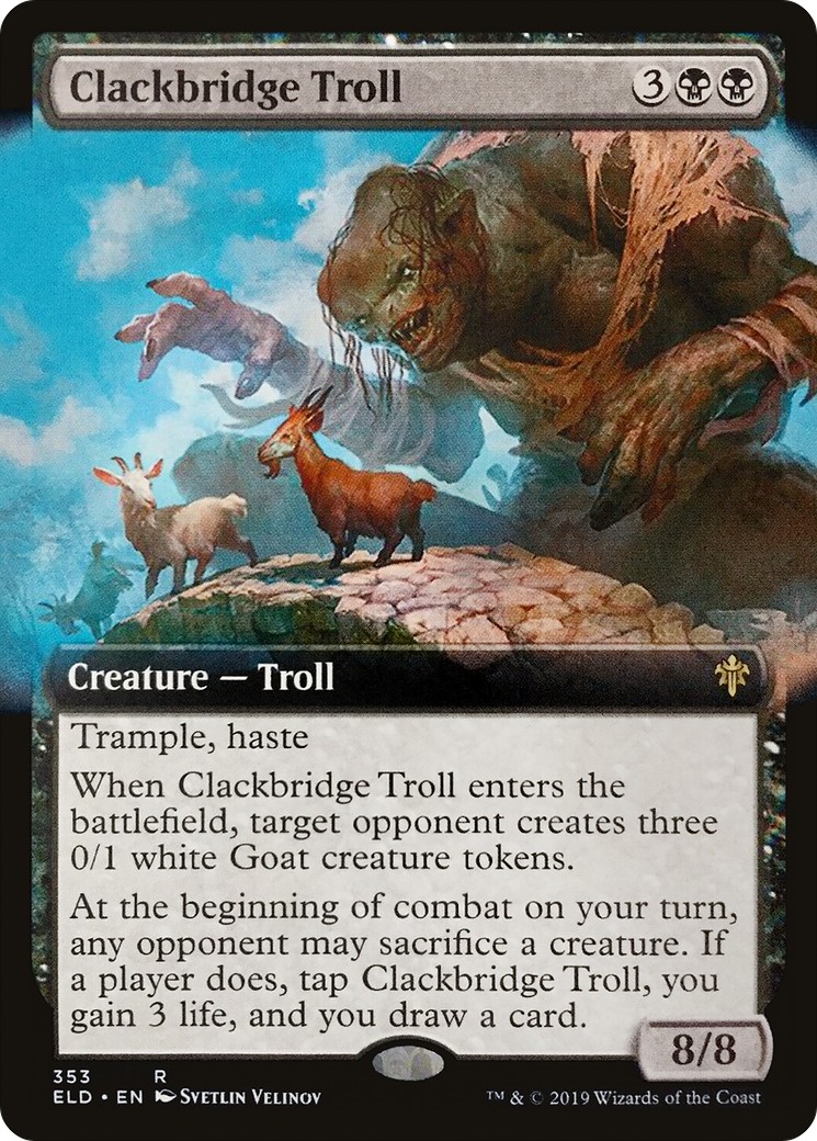2019 Magic: The Gathering Throne of Eldraine 2019 Magic: The Gathering Throne of Eldraine #353 trading card