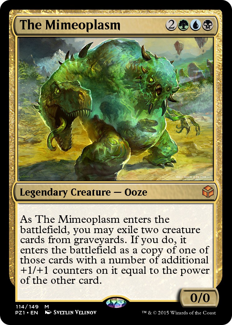 2015 Magic: The Gathering Legendary Cube Prize Pack 2015 Magic: The Gathering Legendary Cube Prize Pack #114 trading card