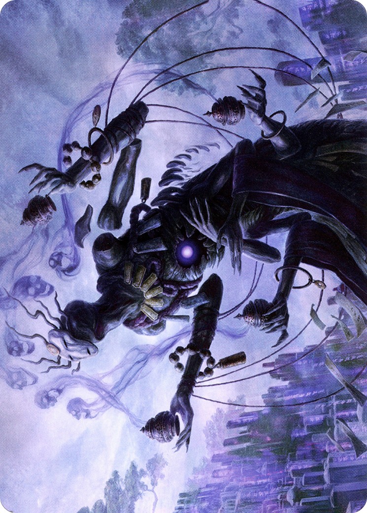 2022 Magic: The Gathering Neon Dynasty Art Series 2022 Magic: The Gathering Neon Dynasty Art Series #9 trading card