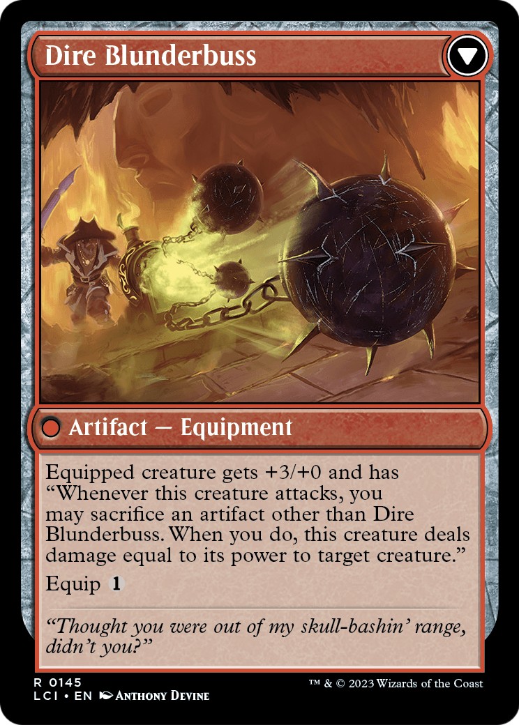 Dire Flail // Dire Blunderbuss thumbnail 2