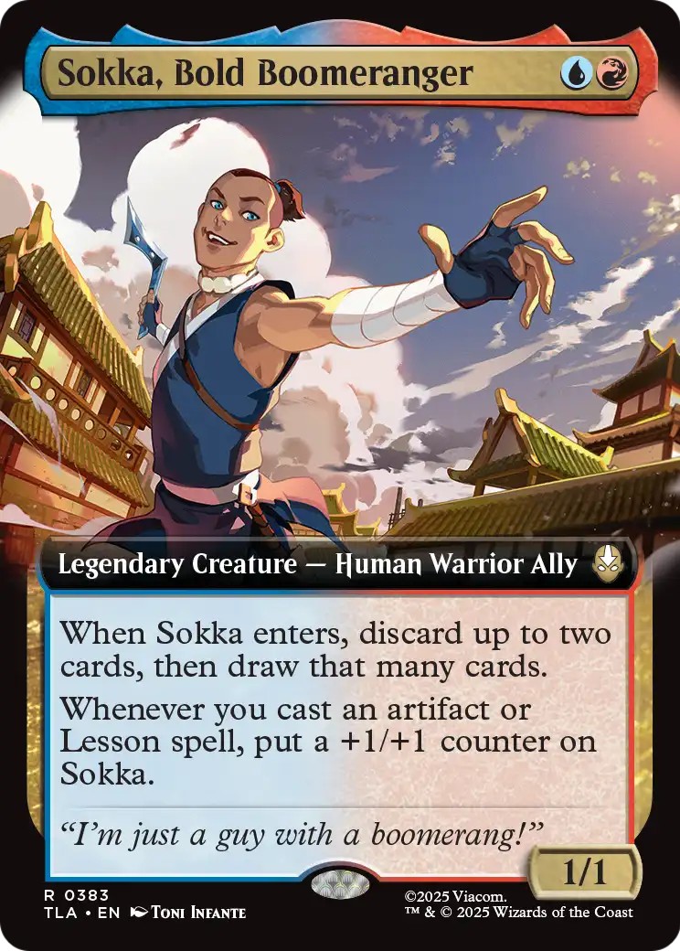 2025 Magic: The Gathering Avatar: The Last Airbender 2025 Magic: The Gathering Avatar: The Last Airbender #383 trading card