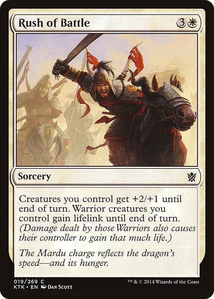 2014 Magic: The Gathering Khans of Tarkir 2014 Magic: The Gathering Khans of Tarkir #19 trading card