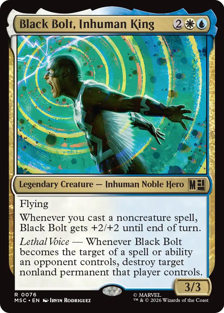 2026 Magic: The Gathering Marvel Super Heroes 2026 Magic: The Gathering Marvel Super Heroes #76 trading card