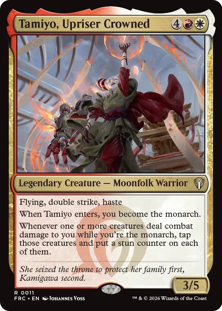 Tamiyo, Upriser Crowned (Commander · Rare · Normal)