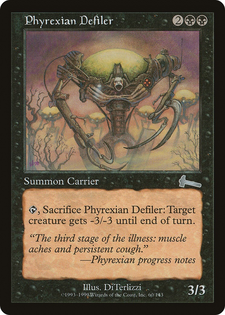 1999 Magic: The Gathering Urza's Legacy 1999 Magic: The Gathering Urza's Legacy #60 trading card
