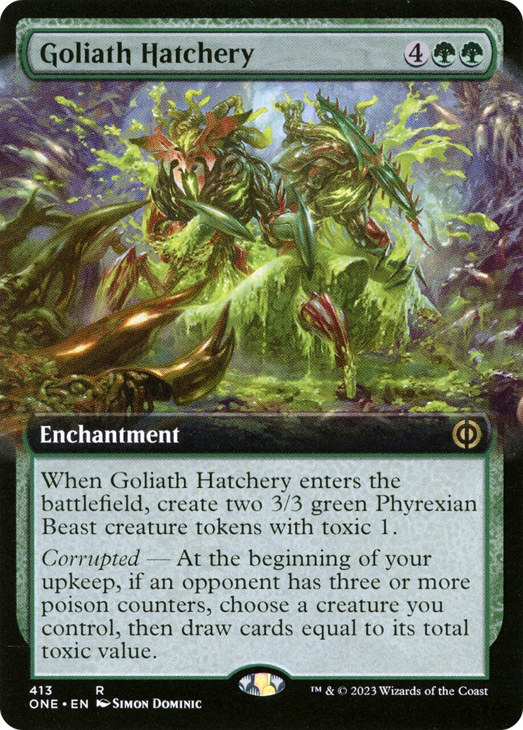 2023 Magic: The Gathering Phyrexia: All Will Be One 2023 Magic: The Gathering Phyrexia: All Will Be One #413 trading card