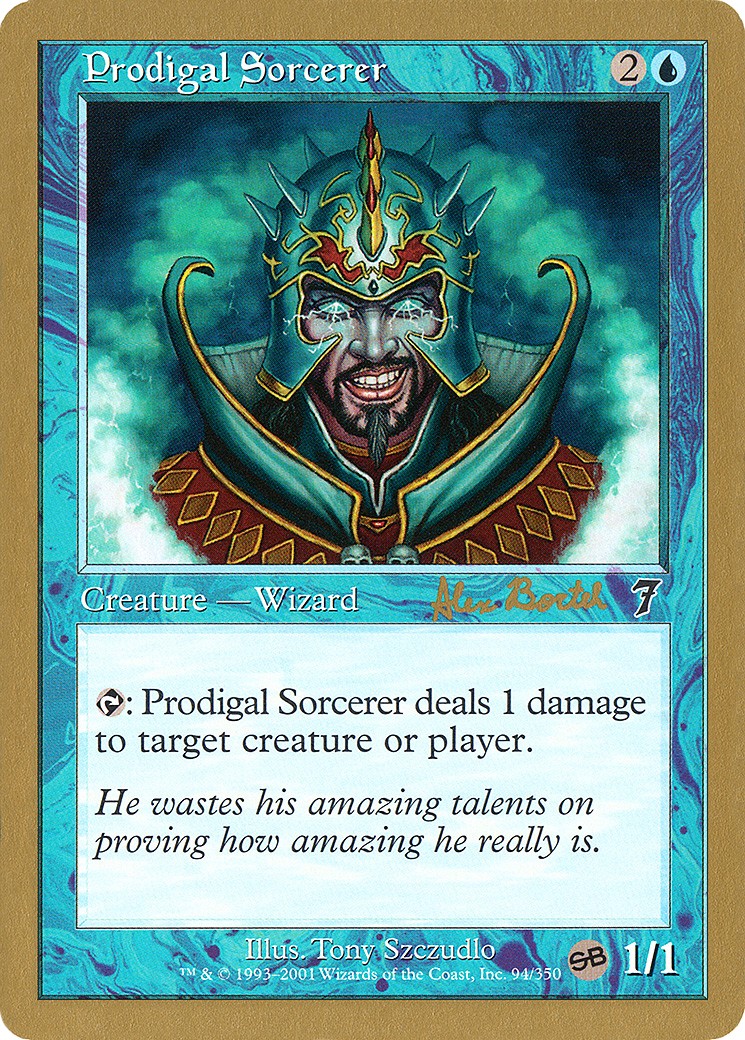 2001 Magic: The Gathering World Championship Decks 2001 Magic: The Gathering World Championship Decks #ab94sb trading card