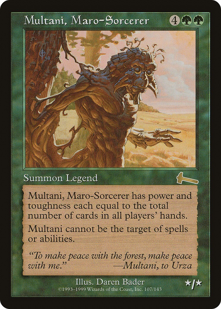 1999 Magic: The Gathering Urza's Legacy 1999 Magic: The Gathering Urza's Legacy #107 trading card