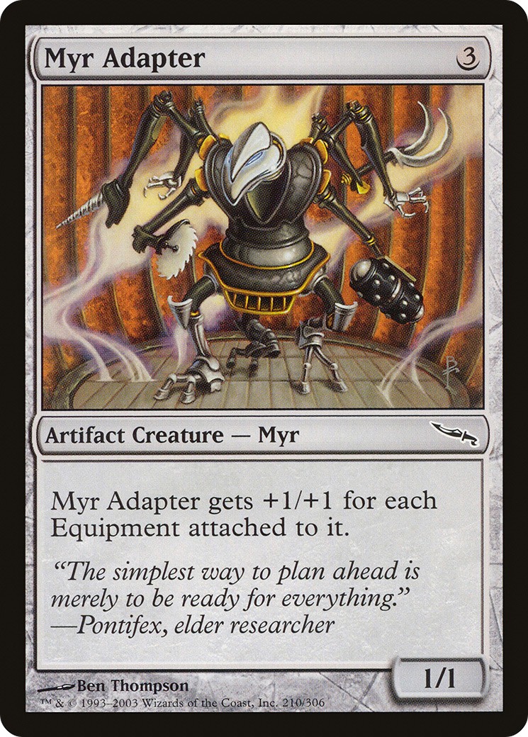 2003 Magic: The Gathering Mirrodin 2003 Magic: The Gathering Mirrodin #210 trading card
