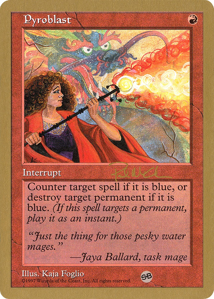 1997 Magic: The Gathering World Championship Decks 1997 Magic: The Gathering World Championship Decks #pm262sb trading card