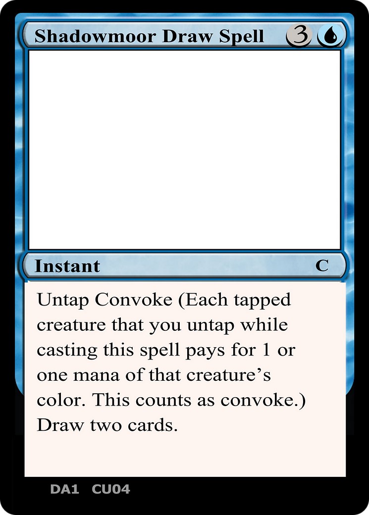 Shadowmoor Draw Spell - Image 1