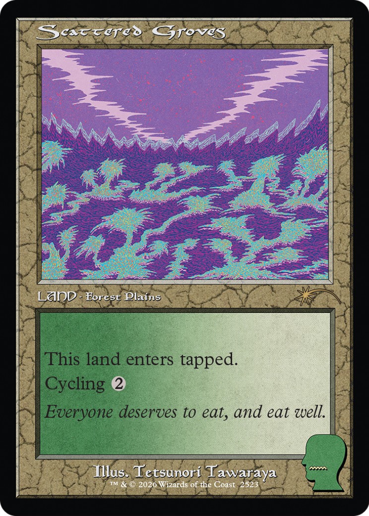 2026 Magic: The Gathering Secret Lair Drop 2026 Magic: The Gathering Secret Lair Drop #2523 trading card