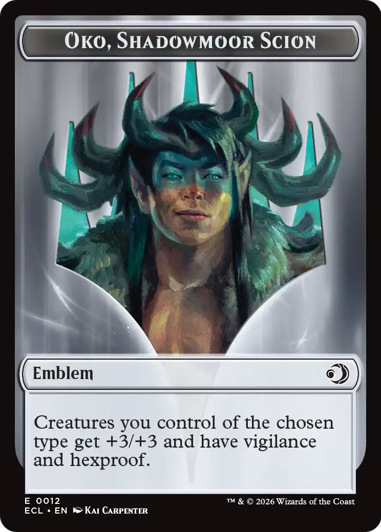 Oko, Shadowmoor Scion Emblem - Image 1