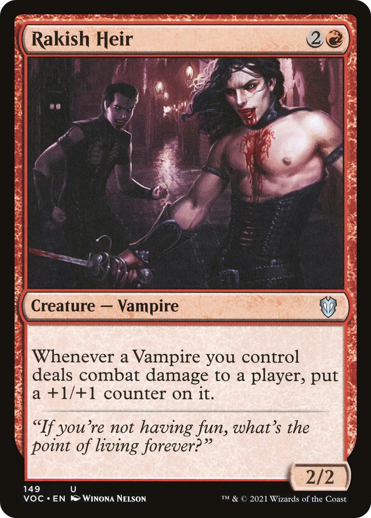 2021 Magic: The Gathering Crimson Vow 2021 Magic: The Gathering Crimson Vow #149 trading card