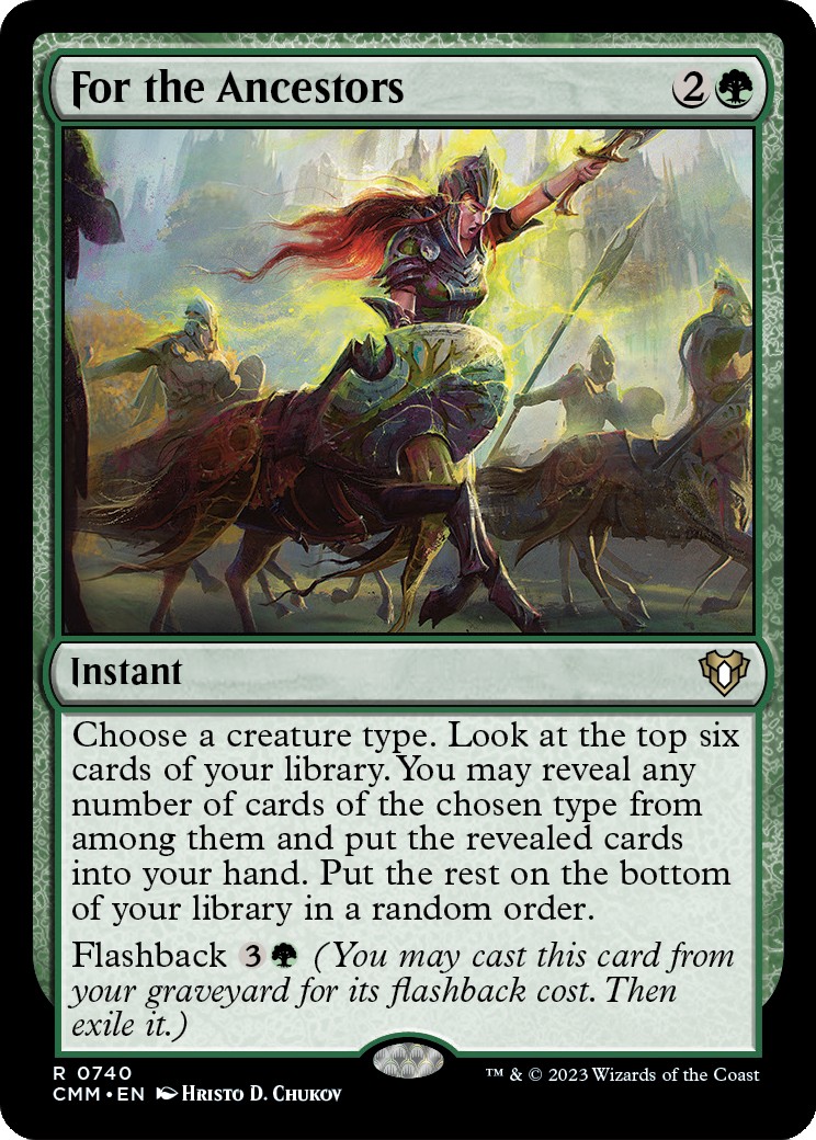 2023 Magic: The Gathering Commander Masters 2023 Magic: The Gathering Commander Masters #740 trading card