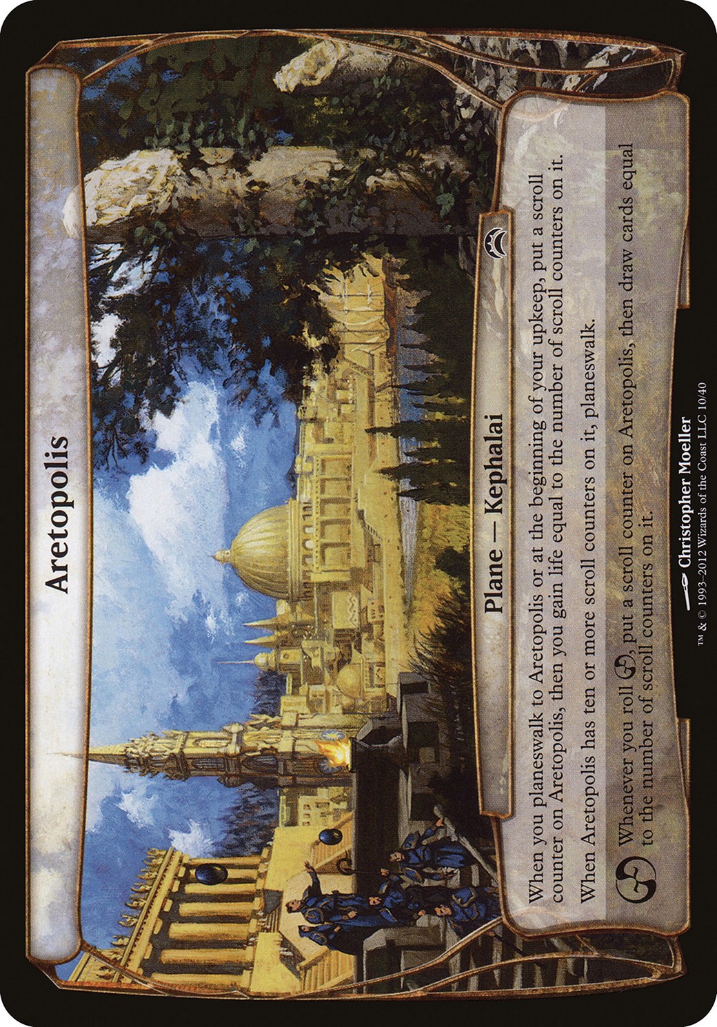 2012 Magic: The Gathering Planechase 2012 Planes Aretopolis #10 trading card