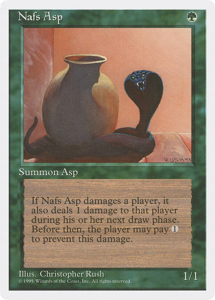 1995 Magic: The Gathering Fourth Edition 1995 Magic: The Gathering Fourth Edition #264 trading card