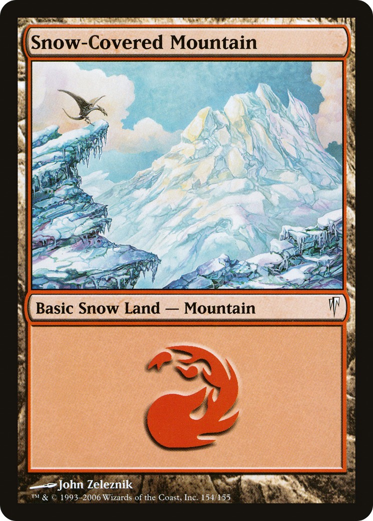 Snow-Covered Mountain - Image 1