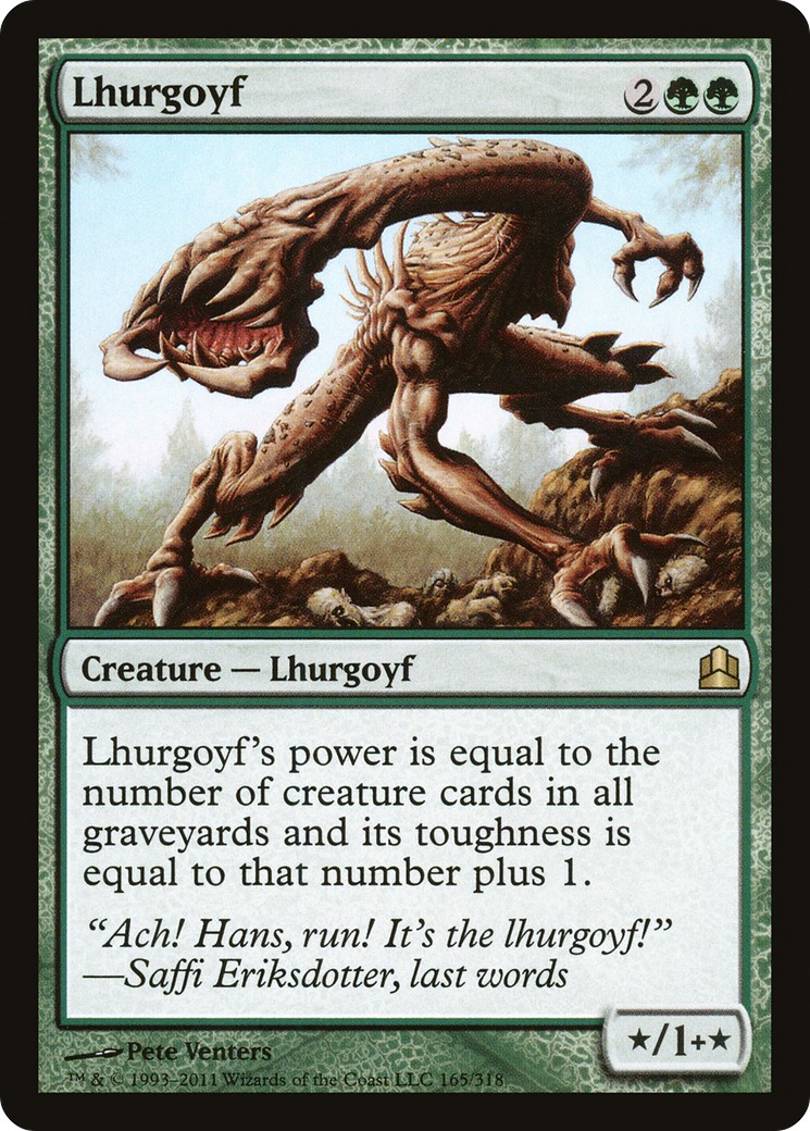 2011 Magic: The Gathering Commander 2011 Magic: The Gathering Commander #165 trading card