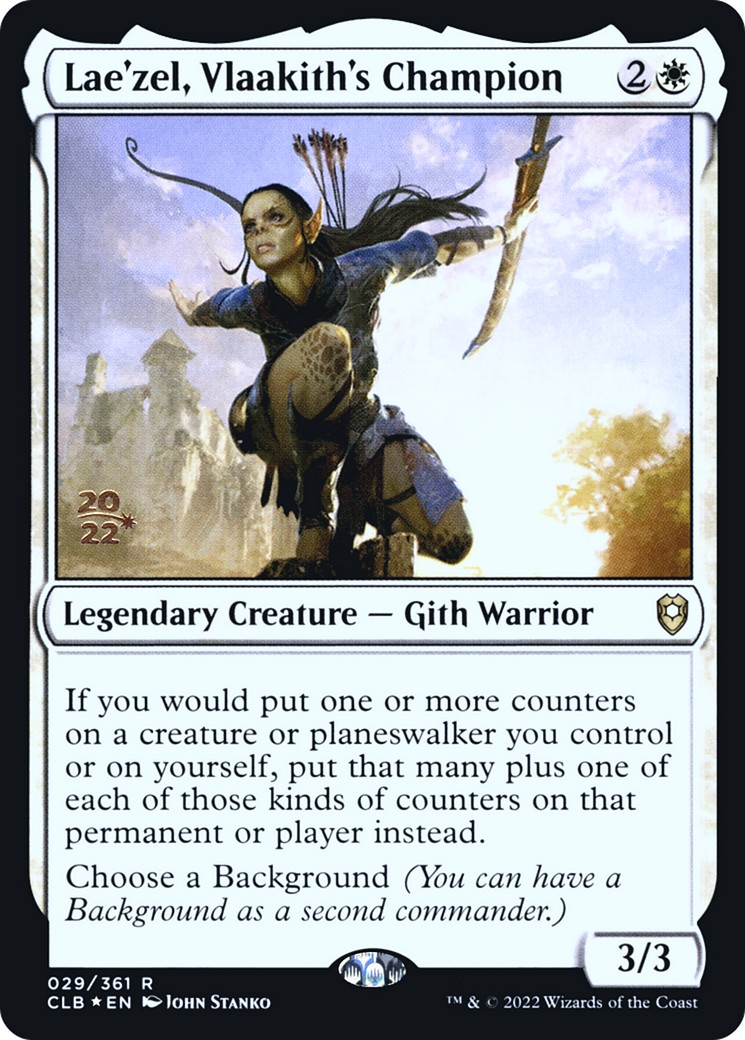 2022 Magic: The Gathering Battle for Baldur's Gate Promos 2022 Magic: The Gathering Battle for Baldur's Gate Promos #29s trad