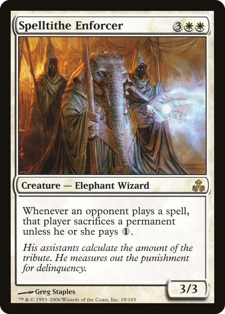 2006 Magic: The Gathering Guildpact 2006 Magic: The Gathering Guildpact #18 trading card