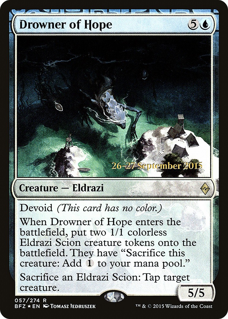2015 Magic: The Gathering Battle for Zendikar Promos 2015 Magic: The Gathering Battle for Zendikar Promos #57s trading card
