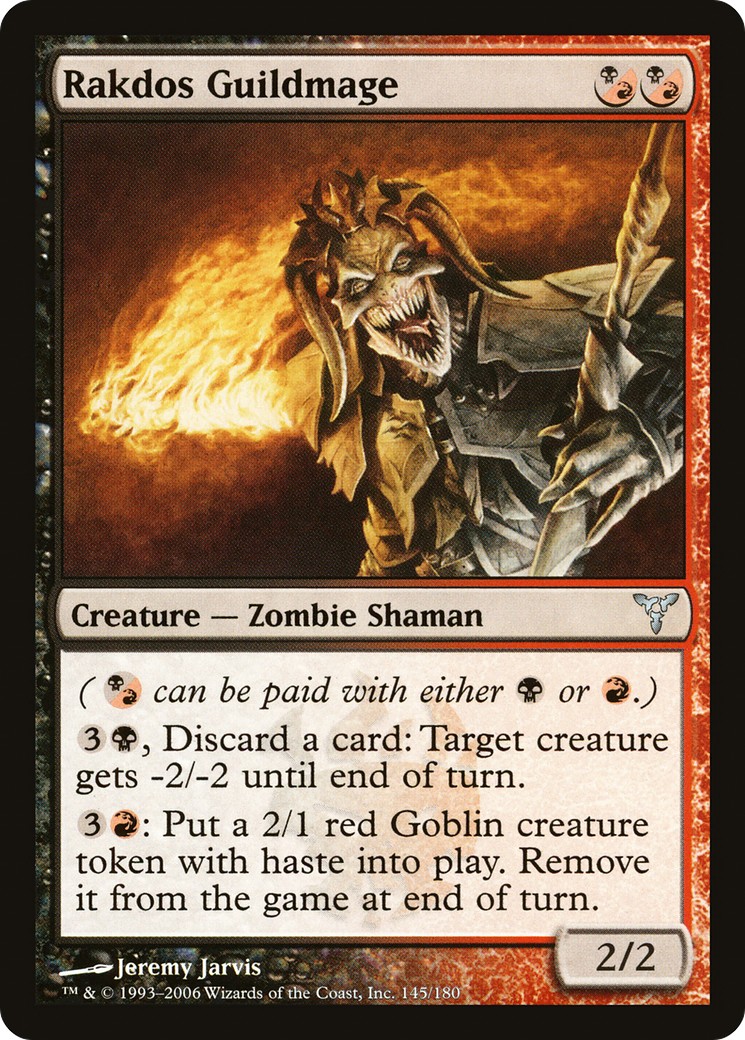 2006 Magic: The Gathering Dissension 2006 Magic: The Gathering Dissension #145 trading card