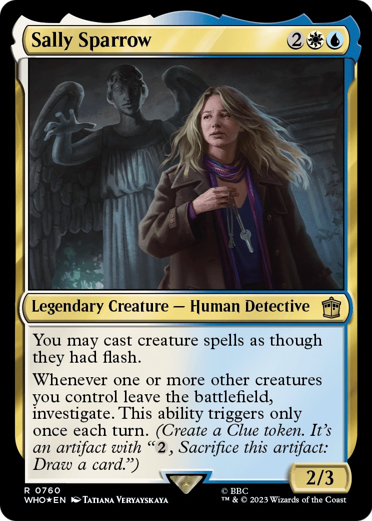 2023 Magic: The Gathering Doctor Who 2023 Magic: The Gathering Doctor Who #760 trading card