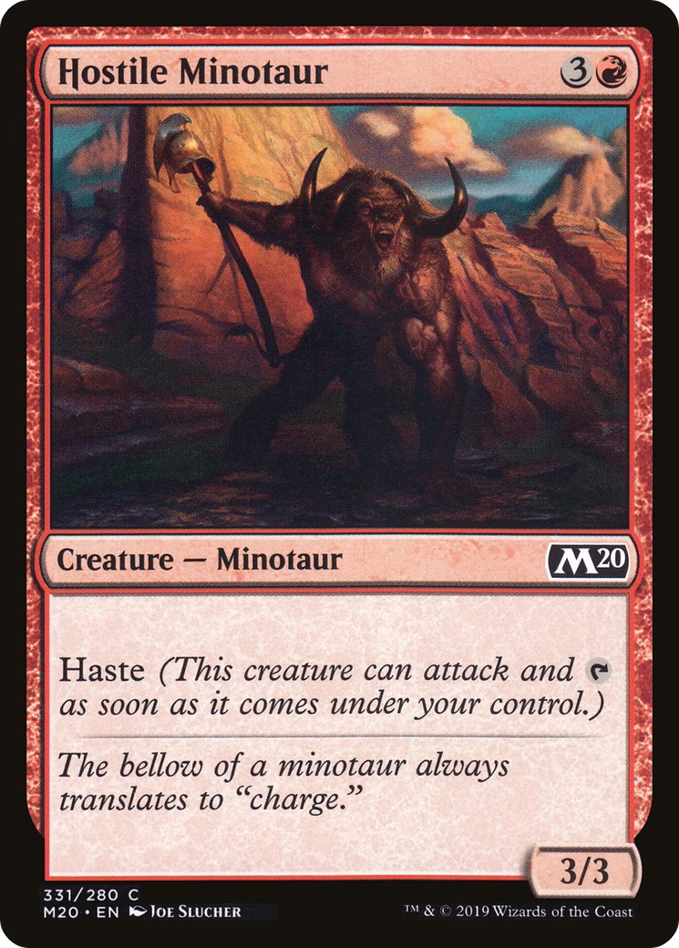 Hostile Minotaur - Image 1