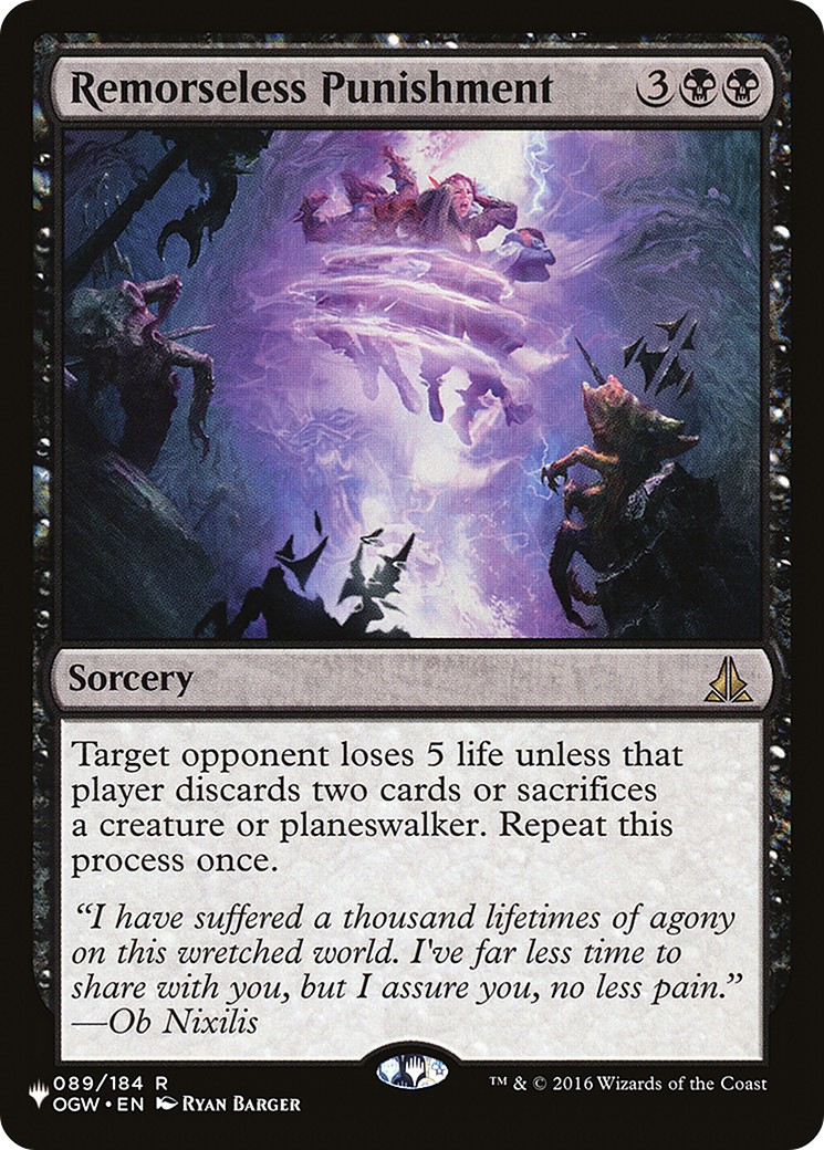 2022 Magic: The Gathering The List 2022 Magic: The Gathering The List #OGW-89 trading card