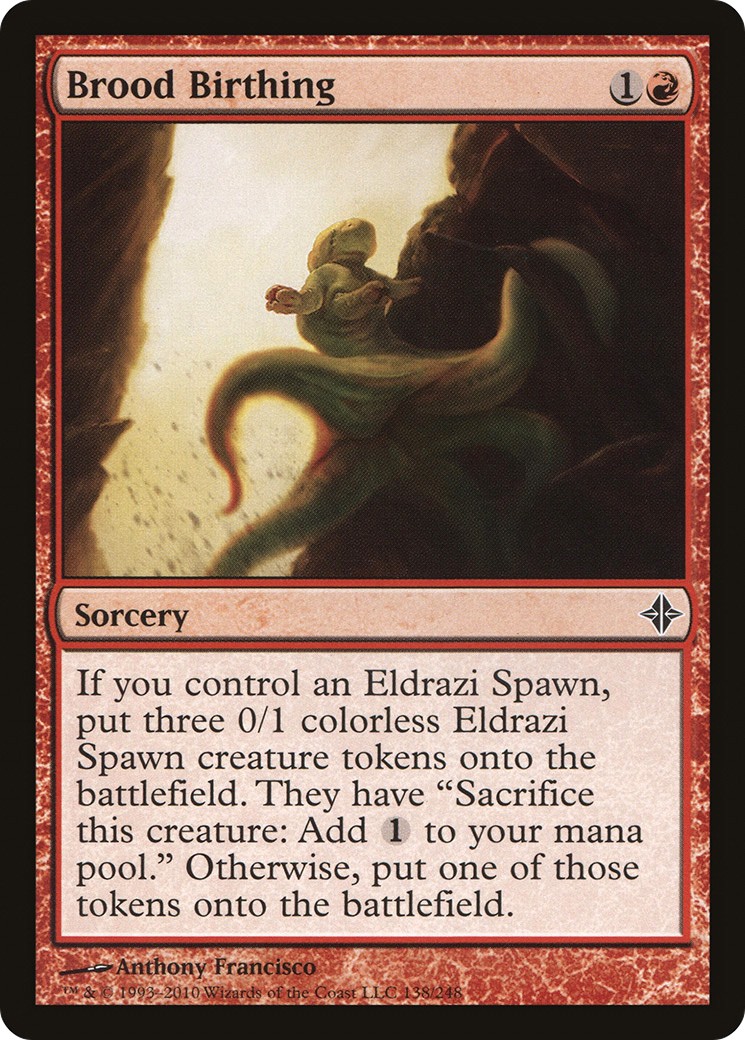 2010 Magic: The Gathering Rise of the Eldrazi 2010 Magic: The Gathering Rise of the Eldrazi #138 trading card
