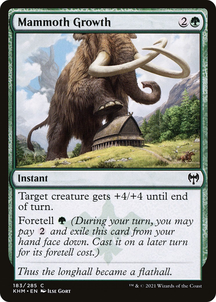 2021 Magic: The Gathering Kaldheim 2021 Magic: The Gathering Kaldheim #183 trading card