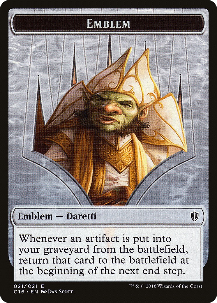 Daretti, Scrap Savant Emblem - Image 1