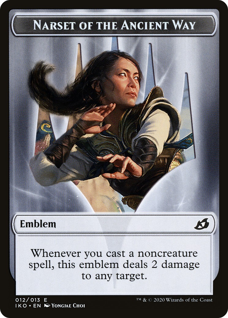 Narset of the Ancient Way Emblem - Image 1