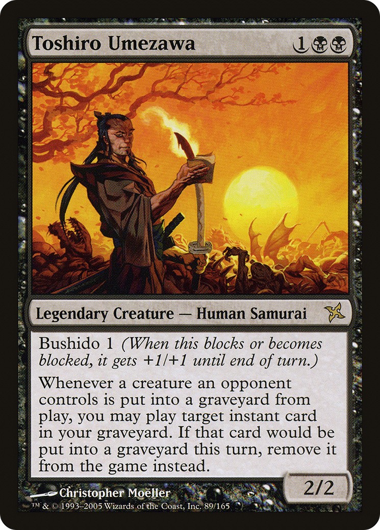 2005 Magic: The Gathering Betrayers of Kamigawa 2005 Magic: The Gathering Betrayers of Kamigawa #89 trading card