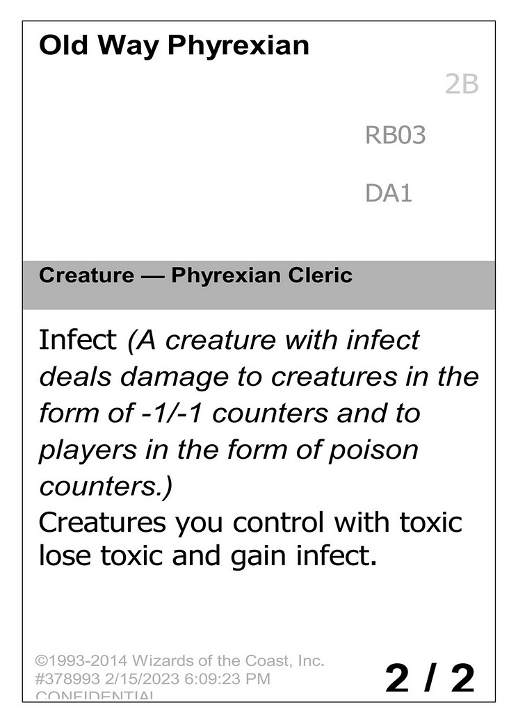 Old Way Phyrexian - Image 1