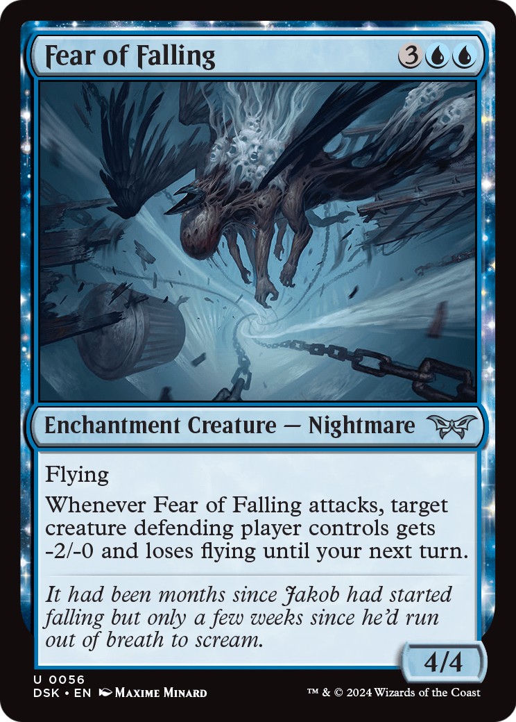 2024 Magic: The Gathering Duskmourn: House of Horror 2024 Magic: The Gathering Duskmourn: House of Horror #56 trading card