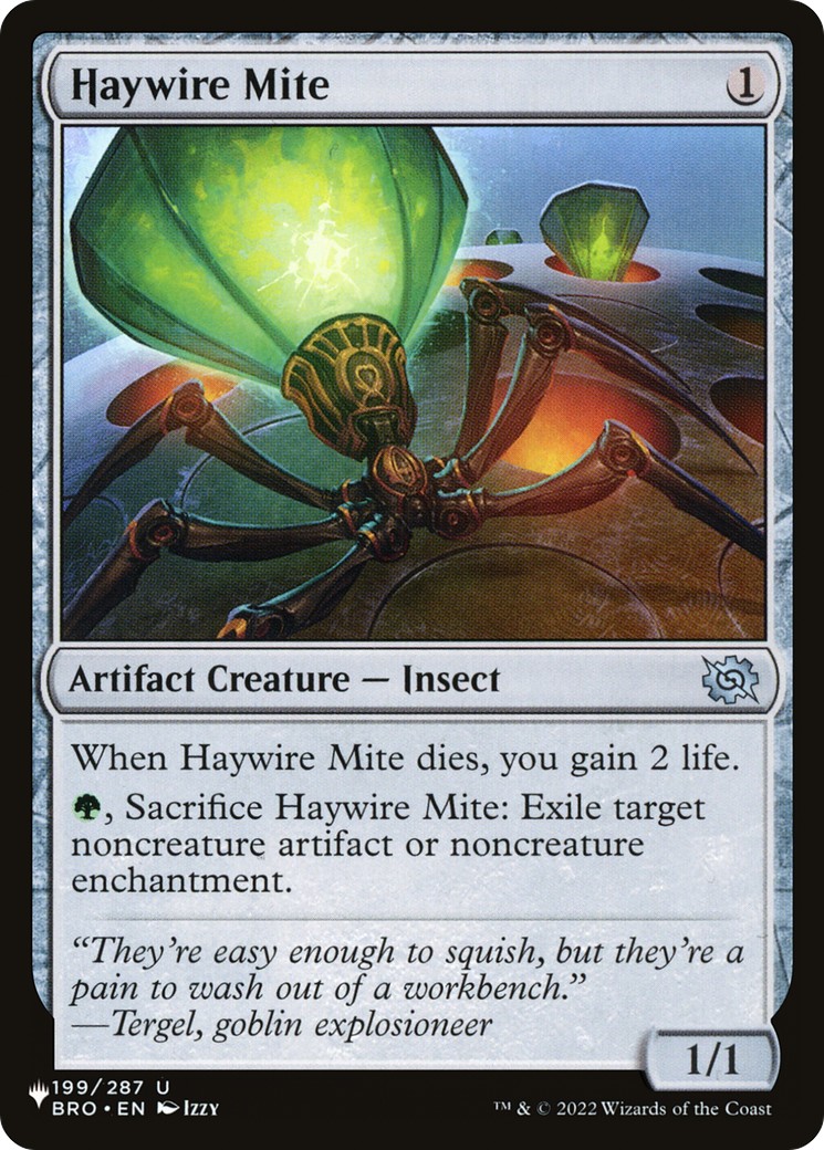 2024 Magic: The Gathering The List 2024 Magic: The Gathering The List #BRO-199 trading card