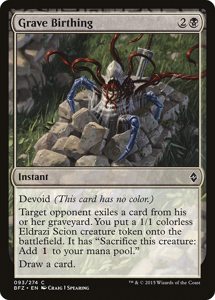 2015 Magic: The Gathering Battle for Zendikar 2015 Magic: The Gathering Battle for Zendikar #93 trading card