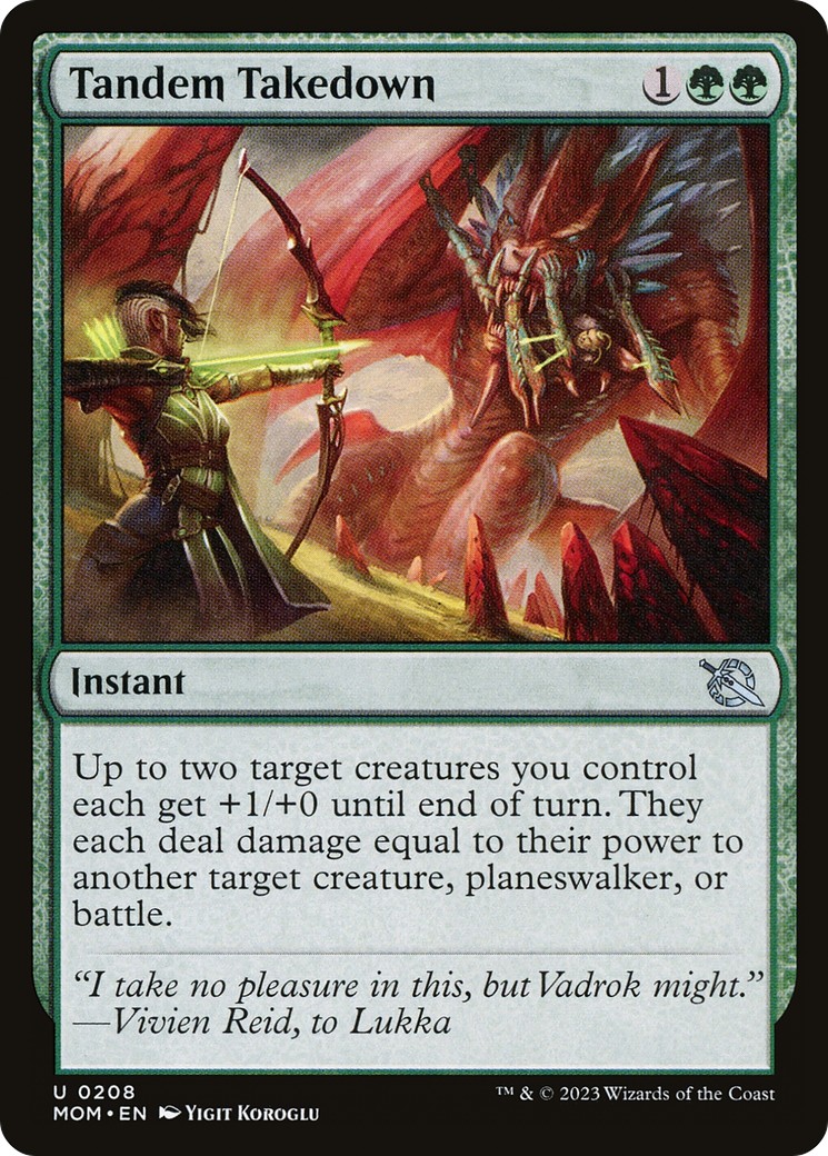 2023 Magic: The Gathering March of the Machine 2023 Magic: The Gathering March of the Machine #208 trading card