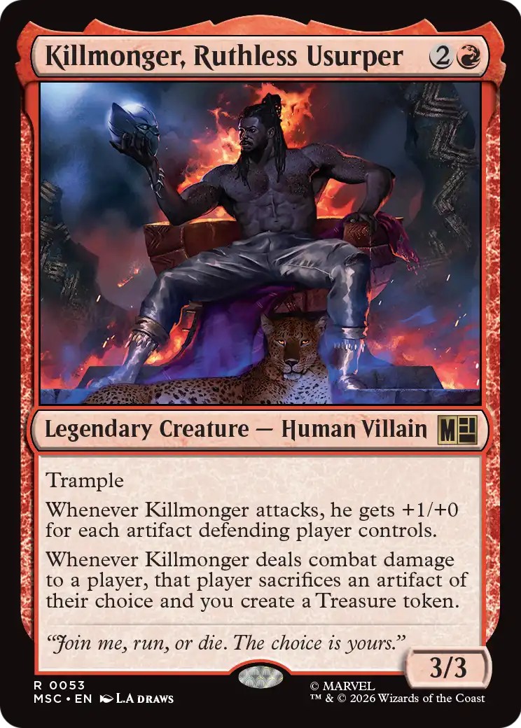 2026 Magic: The Gathering Marvel Super Heroes 2026 Magic: The Gathering Marvel Super Heroes #53 trading card