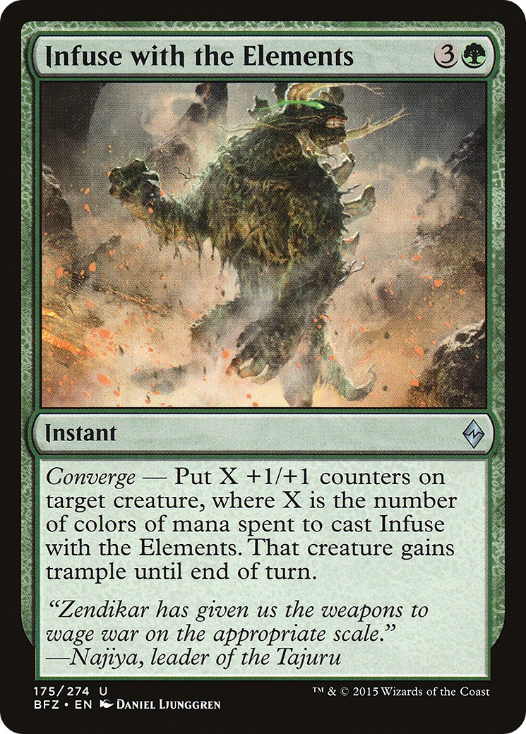 2015 Magic: The Gathering Battle for Zendikar 2015 Magic: The Gathering Battle for Zendikar #175 trading card