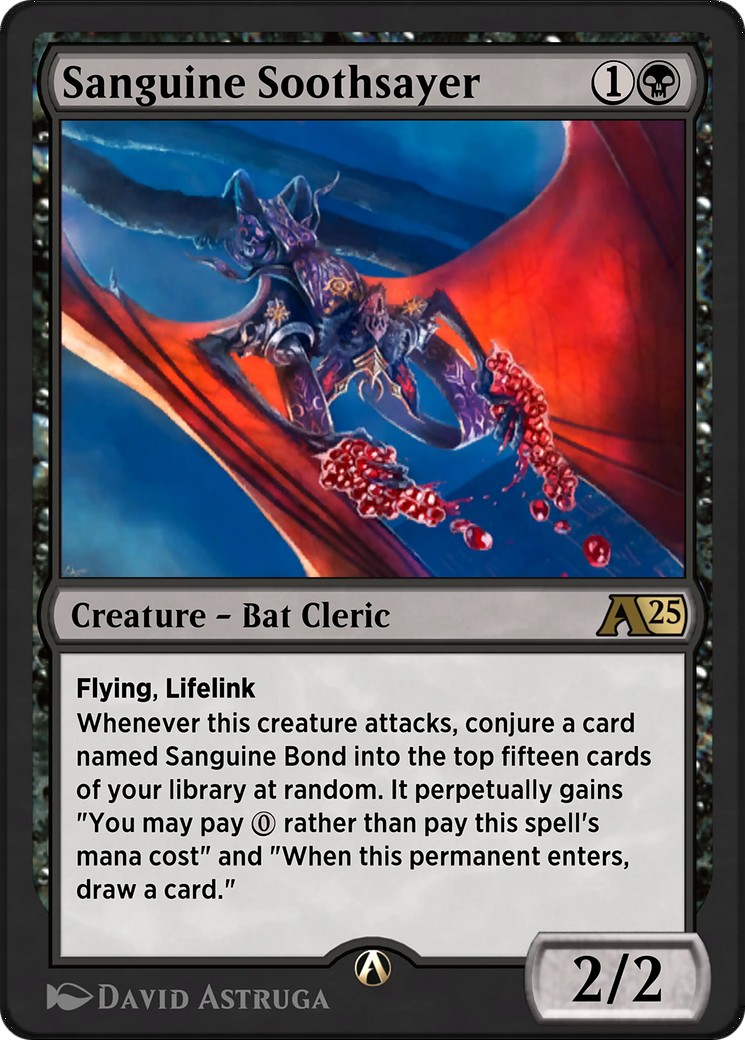 2024 Magic: The Gathering Alchemy: Bloomburrow Sanguine Soothsayer #11 trading card