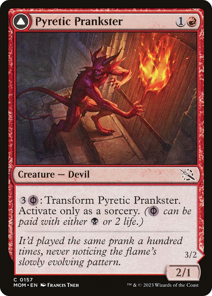 2023 Magic: The Gathering March of the Machine 2023 Magic: The Gathering March of the Machine #157 trading card