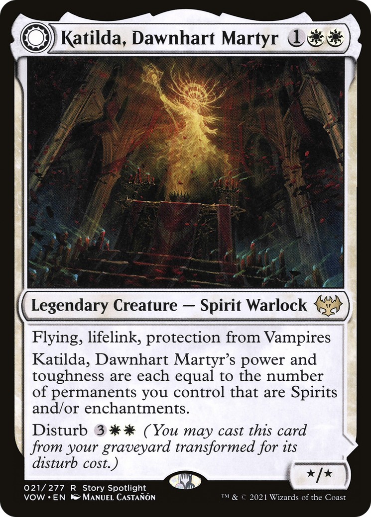 2021 Magic: The Gathering Innistrad: Crimson Vow 2021 Magic: The Gathering Innistrad: Crimson Vow #21 trading card