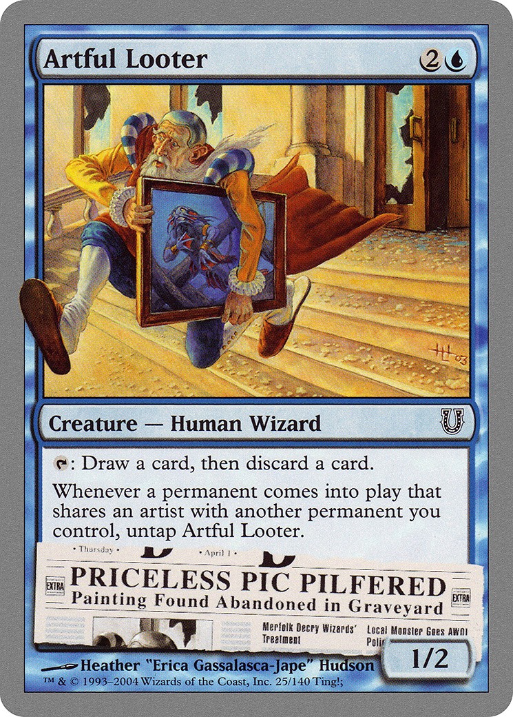 2004 Magic: The Gathering Unhinged 2004 Magic: The Gathering Unhinged #25 trading card