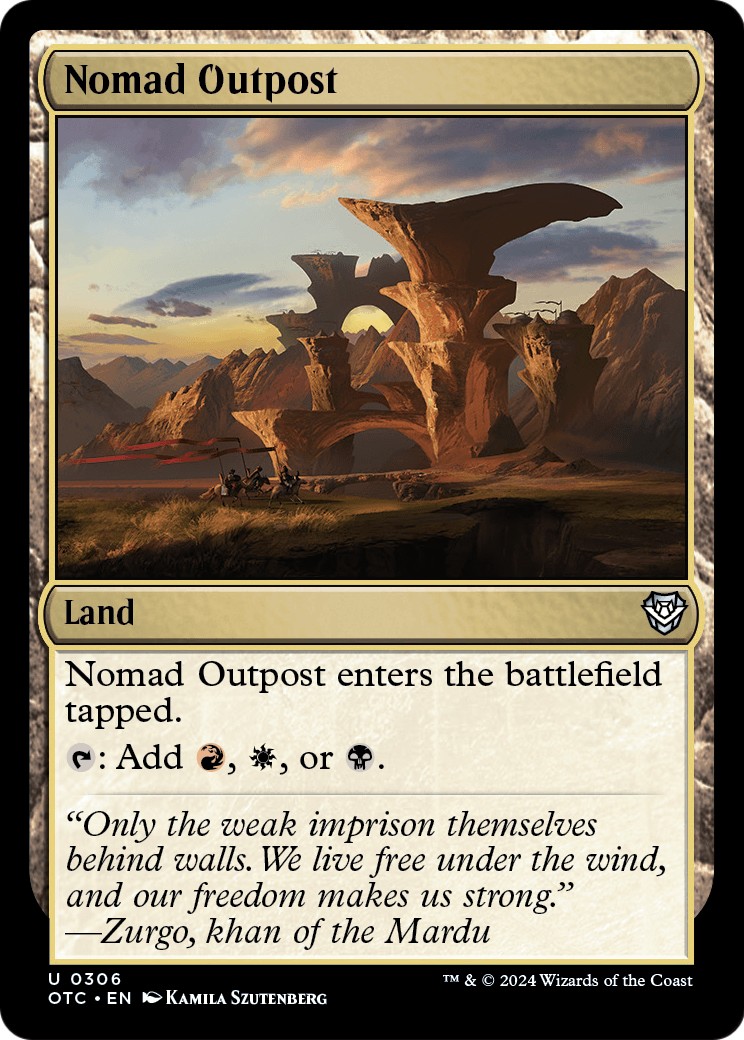 2024 Magic: The Gathering Outlaws of Thunder Junction 2024 Magic: The Gathering Outlaws of Thunder Junction #306 trading card