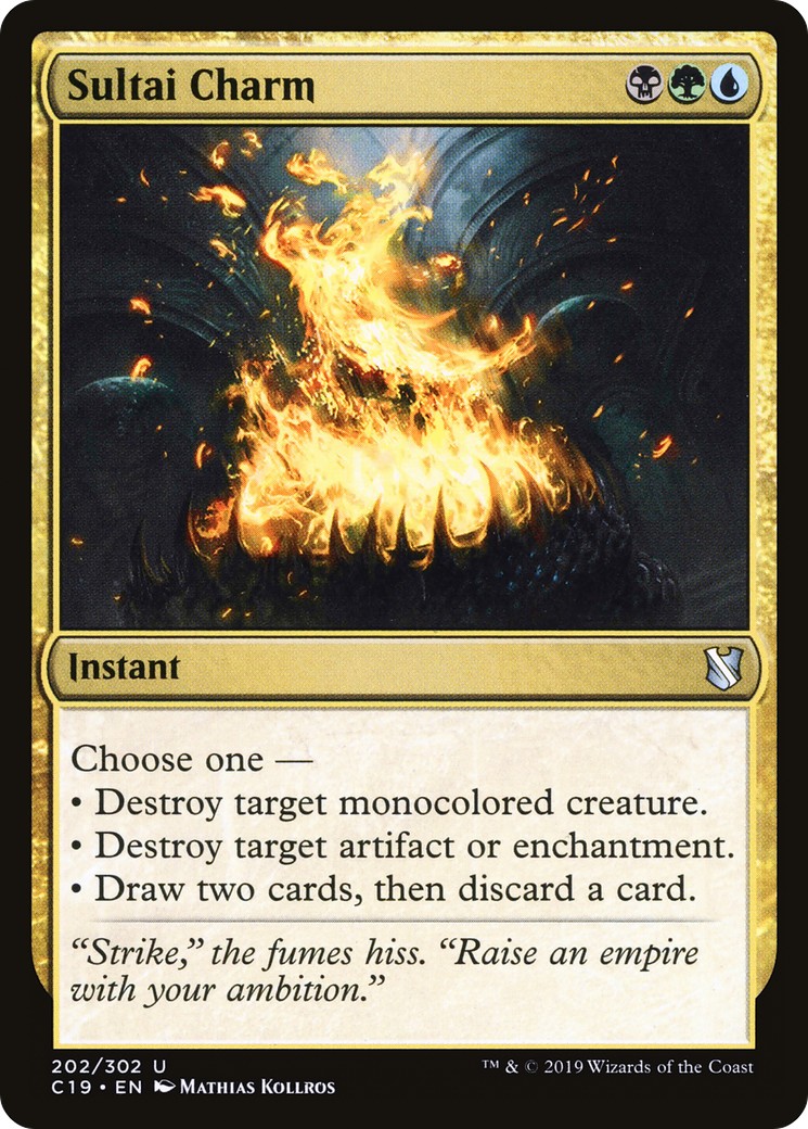 2019 Magic: The Gathering Commander 2019 Magic: The Gathering Commander #202 trading card